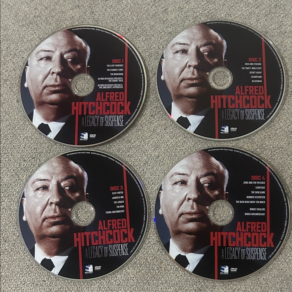 Alfred Hitchcock: A Legacy of Suspense DVD Collection
